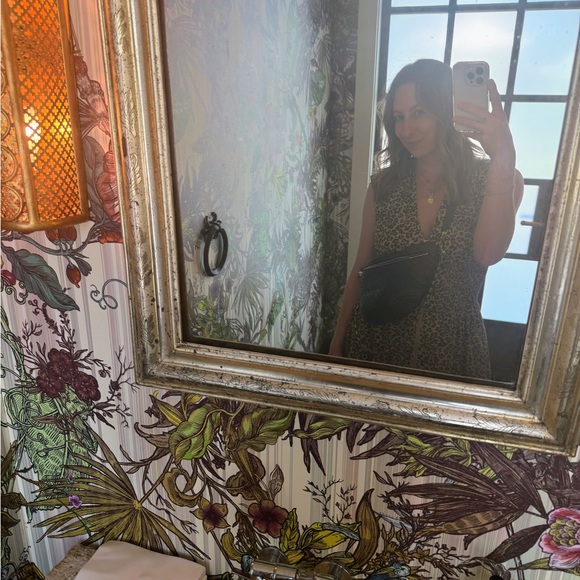 Leopard Print Sleeveless Dress - Picture 4 of 4